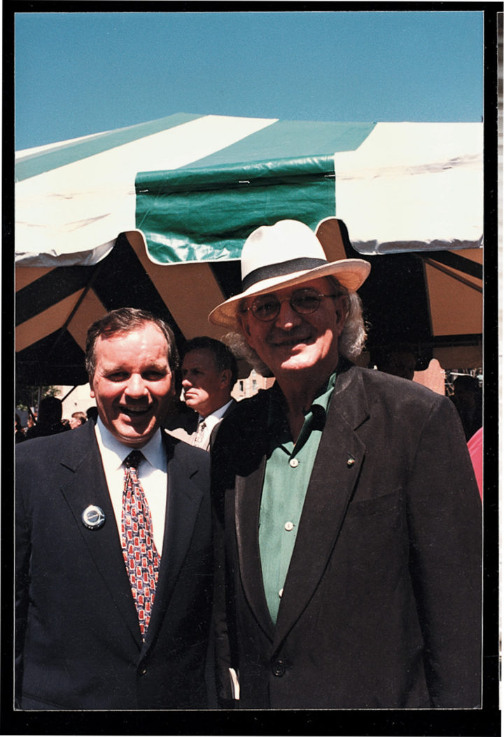 Richard M. Daley, mayor of Chicago, with Ferrari