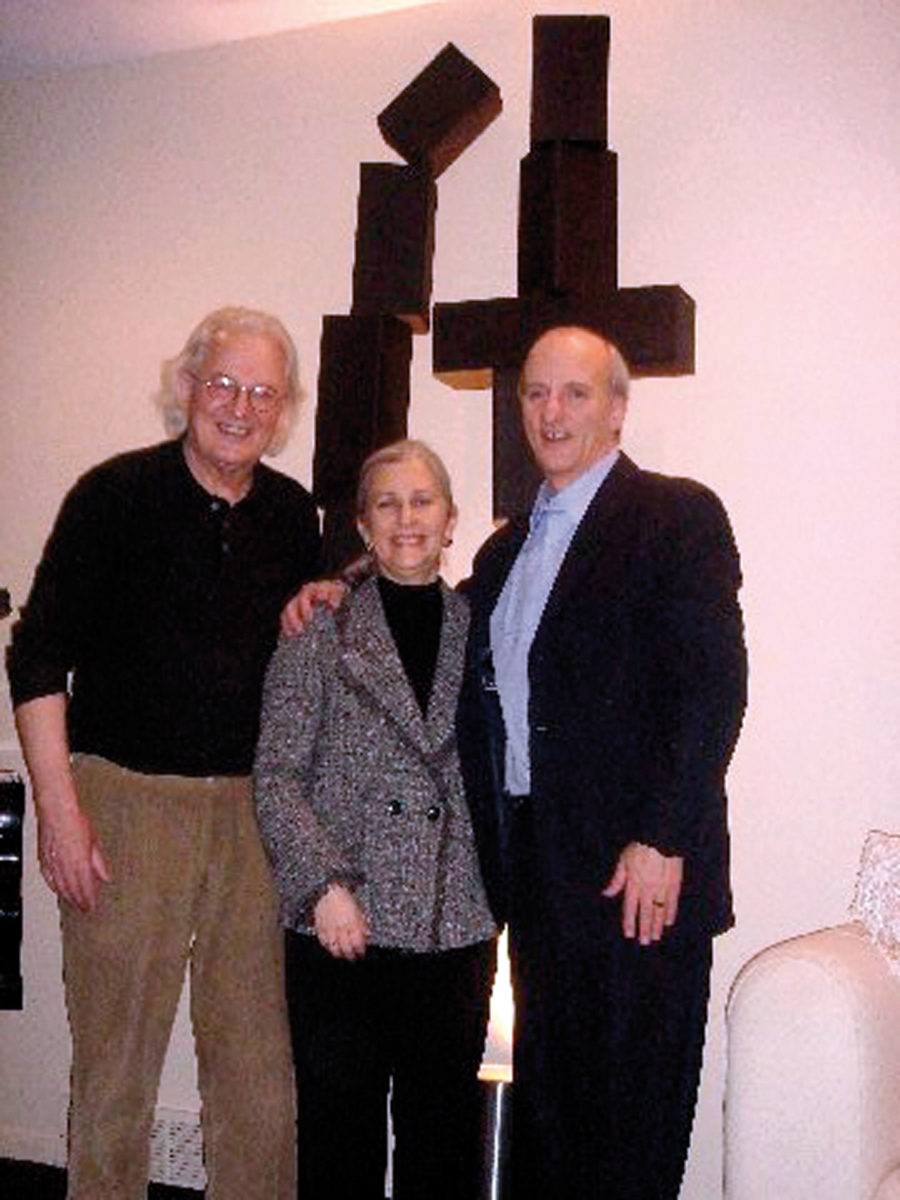 Ferrari with Linda Feinstein, lawyer, and husband Dr. Steven Feinstein