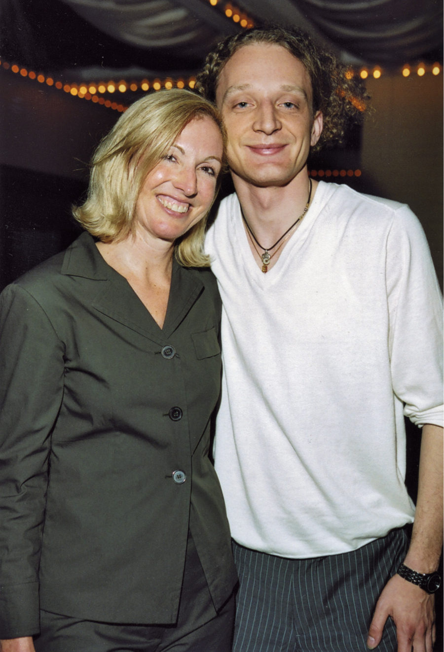 Susan Jacobson, advertising executive, with Marco