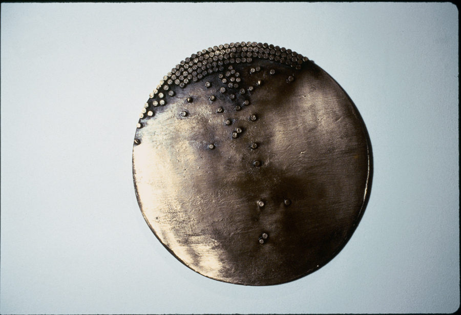 Dots on a Round Surface
