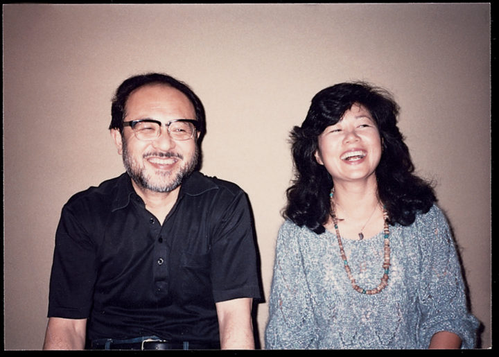 Hiroaki T. Morino (Midway Studios colleague), ceramist, with wife, Kaoru